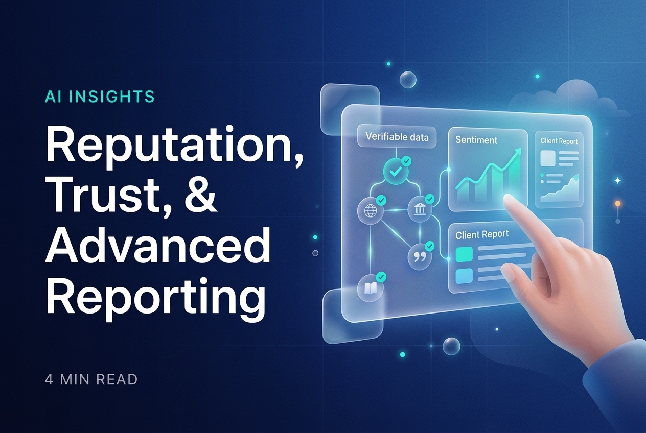 Top AI Reputation Management Solutions with Client-Facing Features and Advanced Reporting in 2026